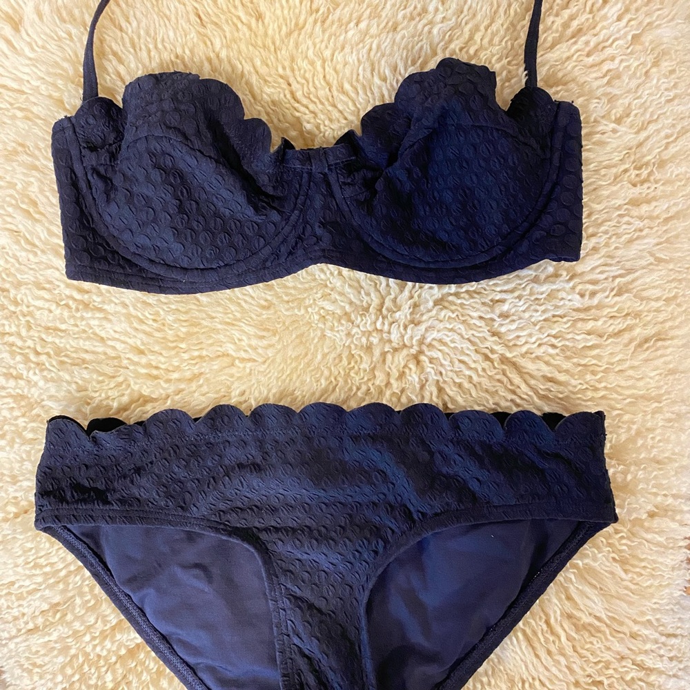 Kate Spade Scallop edge bikini